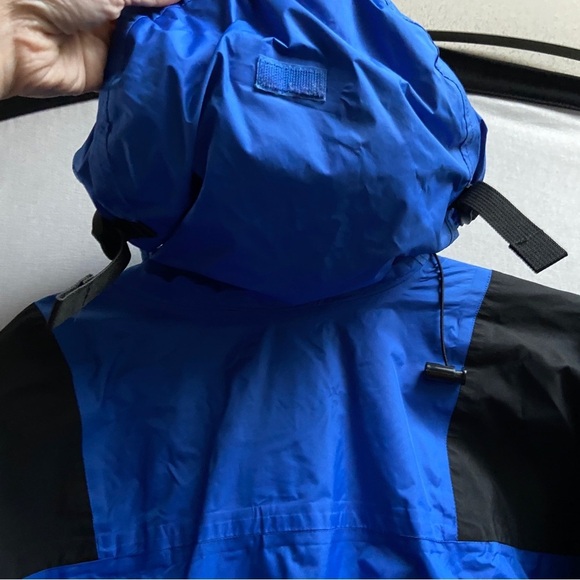 North Face ski snowboard nylon full zip hooded jacket Sz L - Picture 8 of 17